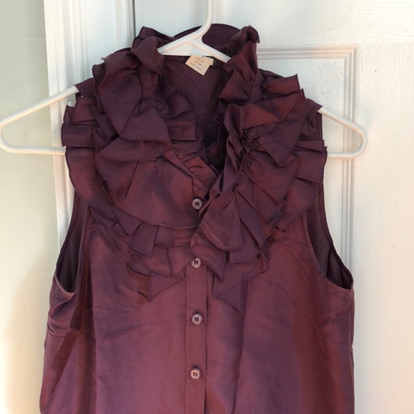 J.Crew Silk Blouse - Picture 1 of 5